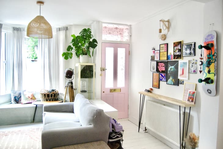 Room and Board s Slim Console Table Is a Small Space Savior Apartment Therapy